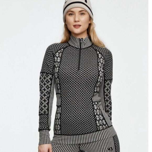 Kari Traa Smekker Half-Zip Base Layer Top - Women's XL/Black STY: 622681 NWT - Picture 4 of 9